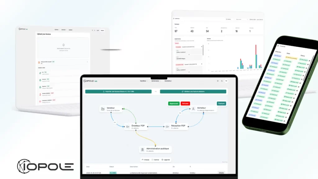 Iopole software illustration