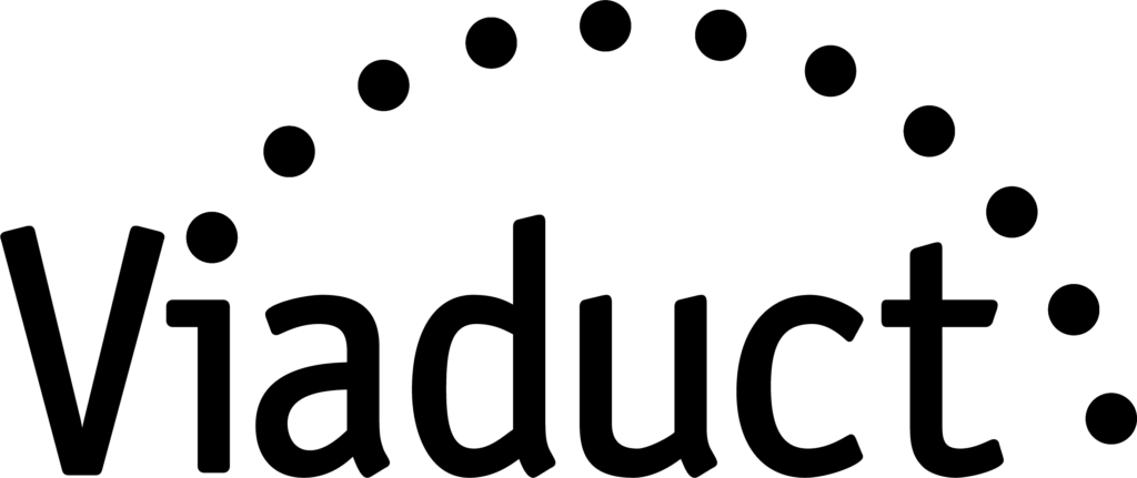 Colored logo with transparent background of the service provider "Viaduct"