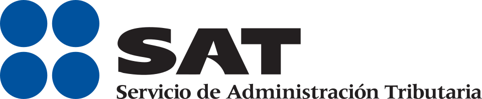Official logo of the Mexico SAT (Servicio de Administración Tributaria)