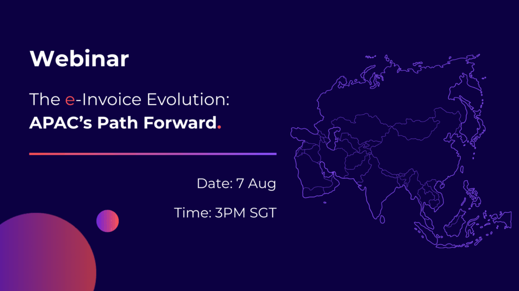 Cover image for eezi webinar on APAC e-invoicing mandates