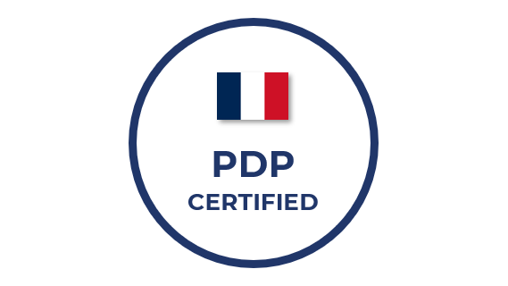 PDP certified logo