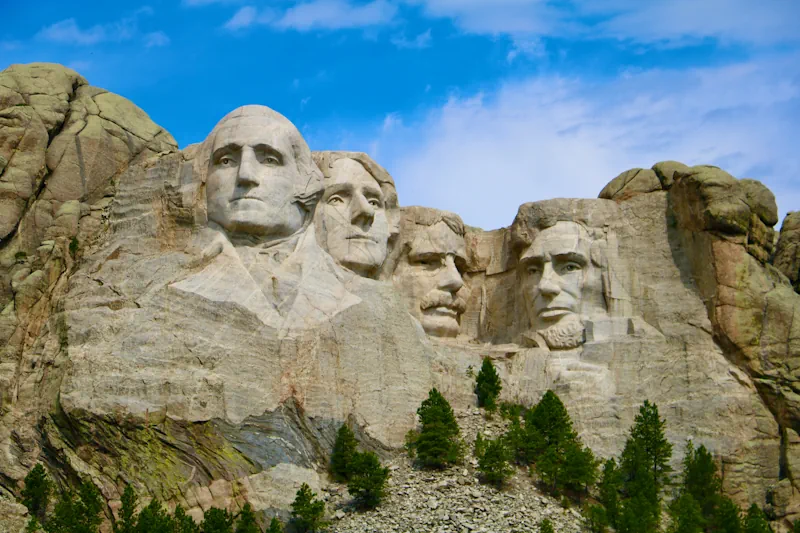 Photo of Mount Rushmore in the United States