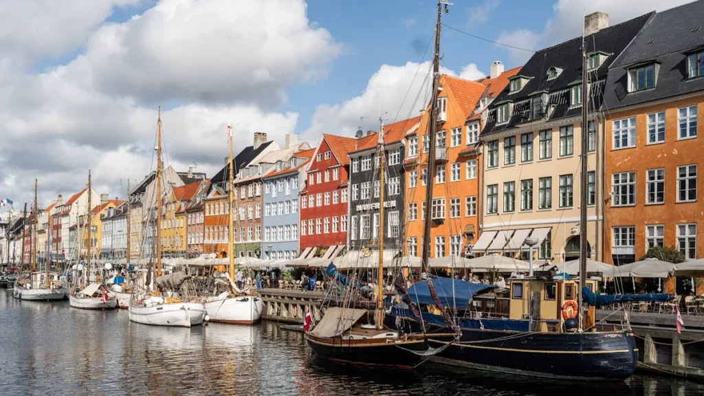 Photo of the seafront in Copenhagen, capital of The Netherlands