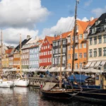 Photo of the seafront in Copenhagen, capital of The Netherlands