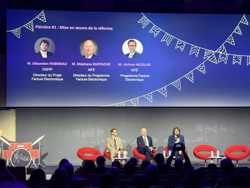 First main conference speakers from DGFiP & AIFE speaking at JFE 2026